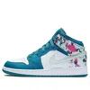 Air Jordan (gs)  1 Mid 'paint Stroke'