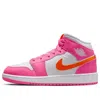Air Jordan (gs)  1 Mid 'pinksicle Orange'