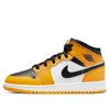 Air Jordan (gs)  1 Mid 'reverse Yellow Toe'