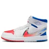 Air Jordan (gs)  1 Mid Rm Easyon 'white Racer Blue Red' In Multi