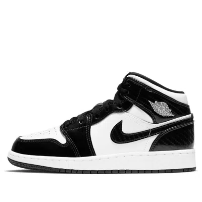 Air Jordan (gs)  1 Mid Se 'all Star 2021' In Black