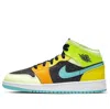 Air Jordan (gs)  1 Mid Se 'clover' In Multi