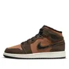 Air Jordan (gs)  1 Mid Se 'earth Tone' In Brown