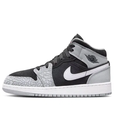 Air Jordan (gs)  1 Mid Se 'elephant Toe'