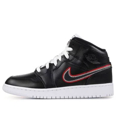 Air Jordan (gs)  1 Mid Se 'maybe I Destroyed The Game' In Black