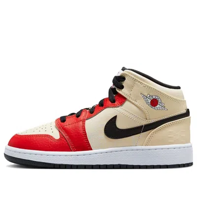 Air Jordan (gs)  1 Mid Ss 'dunk Contest' In Neutral