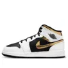 Air Jordan (gs)  1 Mid 'white Gold'