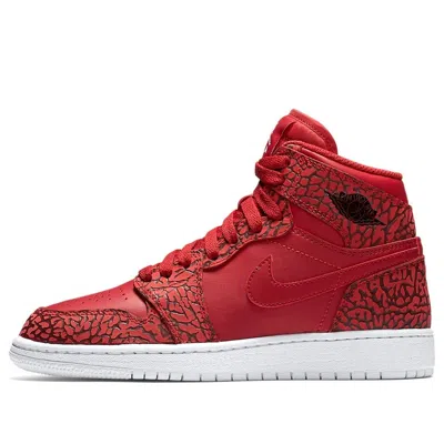 Air Jordan (gs)  1 Retro Hi Prem 'red Elephant'