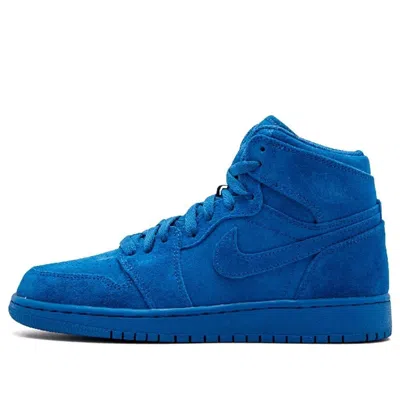 Air Jordan (gs)  1 Retro High 'blue Suede'