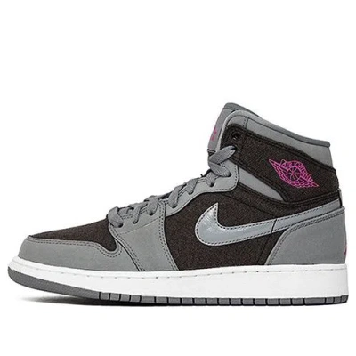 Air Jordan (gs)  1 Retro High 'cool Grey' In Gray