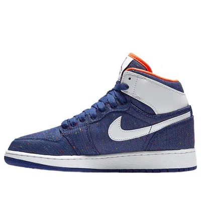 Air Jordan (gs)  1 Retro High 'deep Royal' In Blue