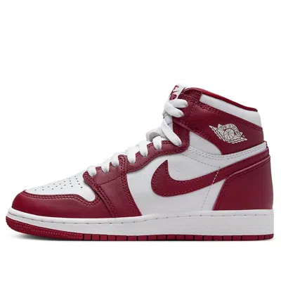 AIR JORDAN (GS) AIR JORDAN 1 RETRO HIGH OG 'ARTISANAL RED'
