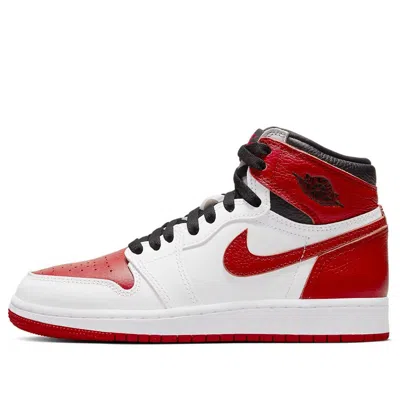 Air Jordan (gs)  1 Retro High Og 'heritage' In Red
