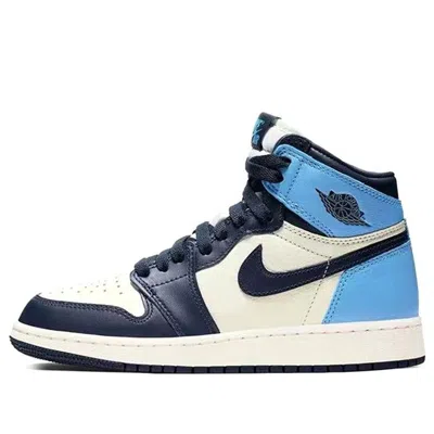 Air Jordan (gs)  1 Retro High Og 'obsidian'