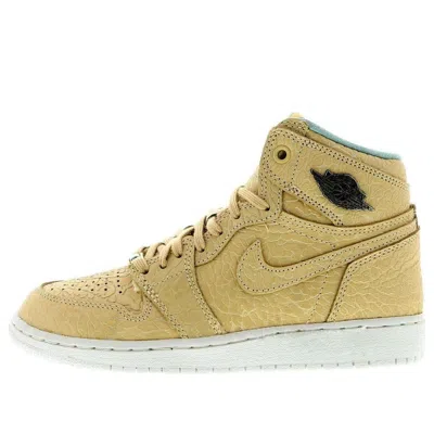 Air Jordan (gs)  1 Retro High Og 'pearl' In Gold