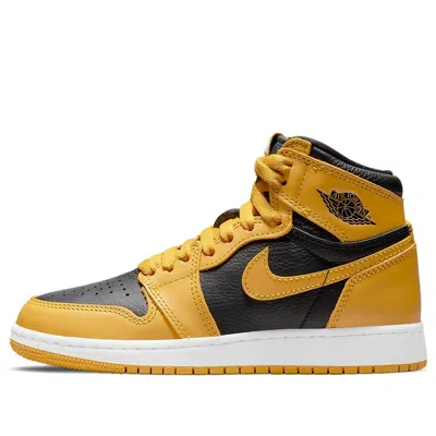 Air Jordan (gs)  1 Retro High Og 'pollen' In Yellow