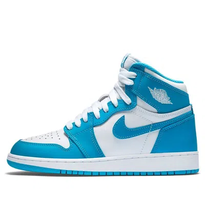 Air Jordan (gs)  1 Retro High Og 'unc' In Blue