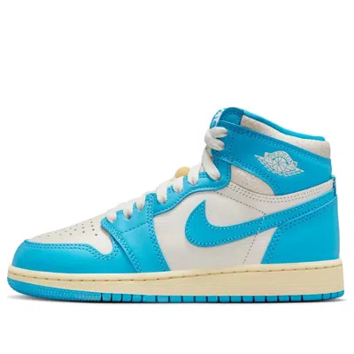 Air Jordan (gs)  1 Retro High Og 'unc Reimagined' In Blue
