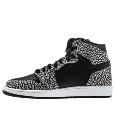Air Jordan (gs)  1 Retro High Premium 'black Elephant'