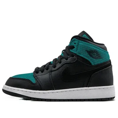 Air Jordan (gs)  1 Retro High 'rio Teal' In Black