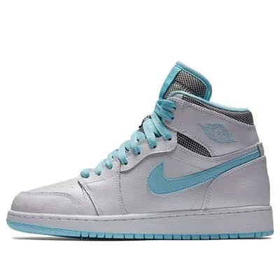 Air Jordan (gs)  1 Retro High 'white Still Blue'