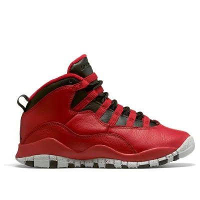 Air Jordan (gs)  10 Retro 'bulls Over Broadway' In Red