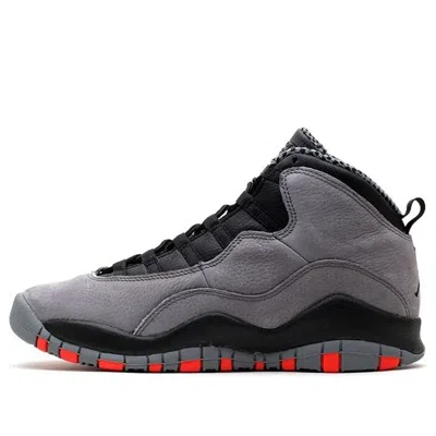 Air Jordan (gs)  10 Retro 'cool Grey' In Black