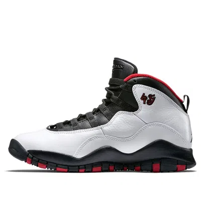 Air Jordan (gs)  10 Retro 'double Nickel' In White