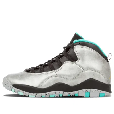 Air Jordan (gs)  10 Retro 'lady Liberty' In Gray