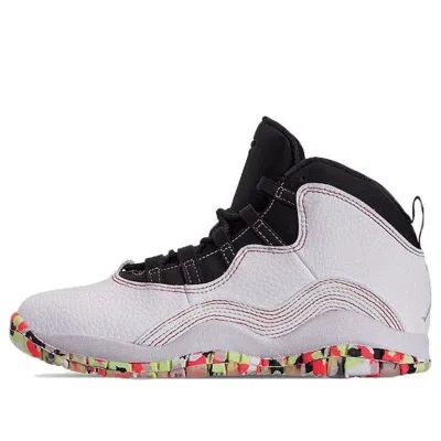 Air Jordan (gs)  10 Retro Se 'ember Glow' In Gray