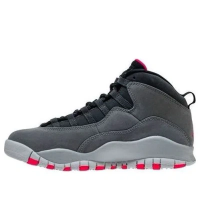 Air Jordan (gs)  10 Retro 'smoke Grey' In Gray