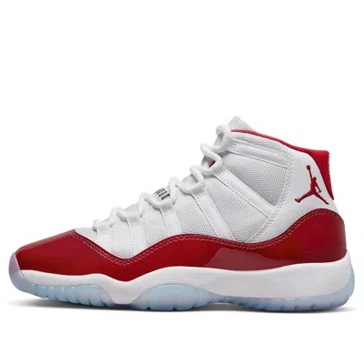 Air Jordan (gs)  11 Retro 'cherry' In White