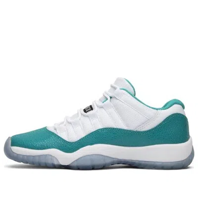 Air Jordan (gs)  11 Retro Low 'aqua Safari' In Green