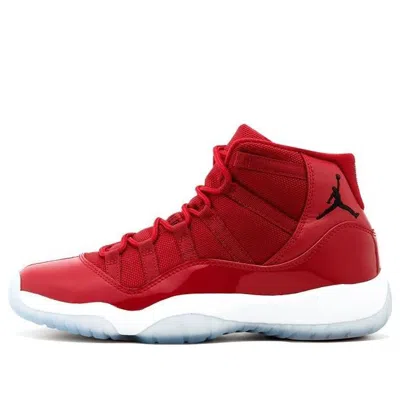 Air Jordan (gs)  11 Retro 'win Like '96' In Red