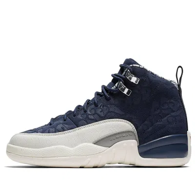 Air Jordan (gs)  12 Retro 'international Flight' In Blue