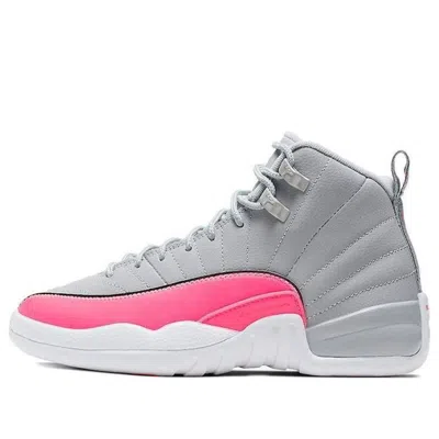 Air Jordan (gs)  12 Retro 'racer Pink' In Gray