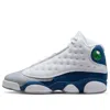 Air Jordan (gs)  13 Retro 'french Blue' In White