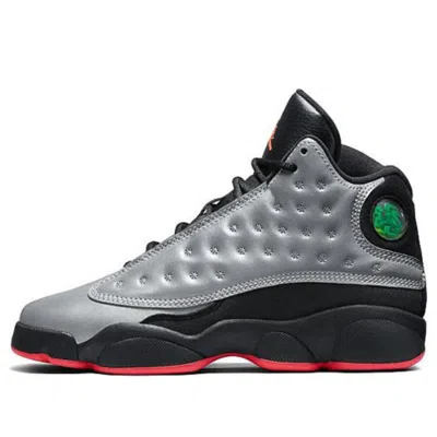 Air Jordan (gs)  13 Retro Premium 'reflective Silver' In Gray