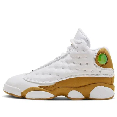 Air Jordan (gs)  13 Retro 'wheat' In White