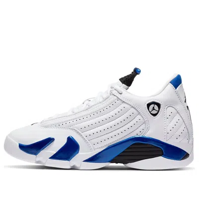 Air Jordan (gs)  14 Retro 'hyper Royal' In White
