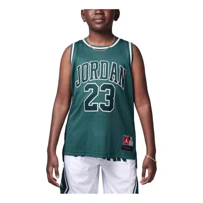 Air Jordan (gs)  23 Basketball Jersey 'oxidized Green'