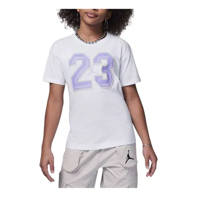 Air Jordan (gs)  23 Flight Graphic T-shirt 'white'