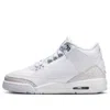 Air Jordan (gs)  3 'pure Money' In White