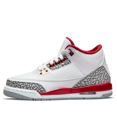 Air Jordan (gs)  3 Retro 'cardinal Red'