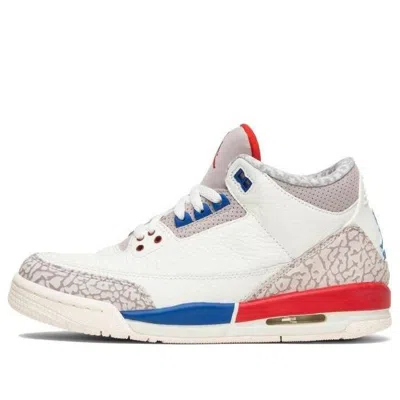 Air Jordan (gs)  3 Retro 'international Flight' In Red