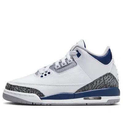 Air Jordan (gs)  3 Retro 'midnight Navy'