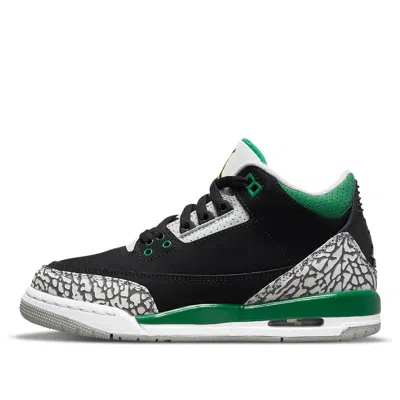 Air Jordan (gs)  3 Retro 'pine Green'