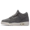 Air Jordan (gs)  3 Retro 'wool' Bg In Gray