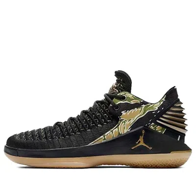 Air Jordan (gs)  32 Low 'camo' In Black