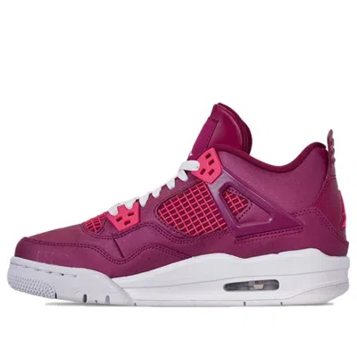 Air Jordan (gs)  4 Retro 'for The Love Of The Game' In Pink